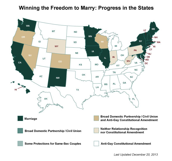 Marriage Equality Map